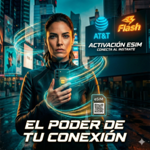 eSim Nueva Activación At&t USA PREPAID